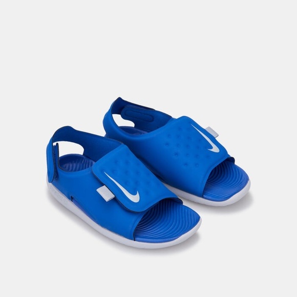Nike toddler Sunray blue Velcro strap sandals size 9c - Picture 1 of 8